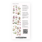 September 24 – Apple and chrysanthemum stickers for journaling and planners