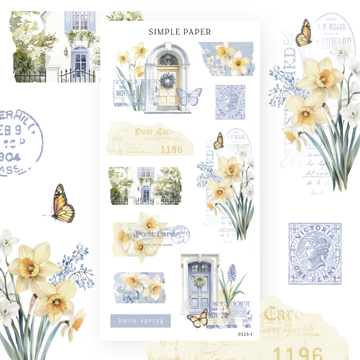 Spring Refresh - Sheet F – Simple Paper