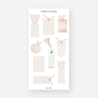 Tag Stickers | Pink | Petite - Simple Paper 