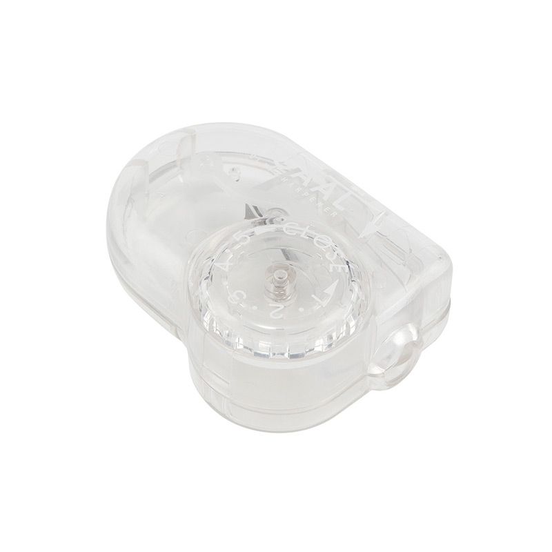 Kutsuwa T'Gaal Pencil Sharpener | Clear - Simple Paper 