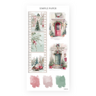 ’Tis The Season – festive doorways, filmstrip frames, winter car scene, and holiday color swatches