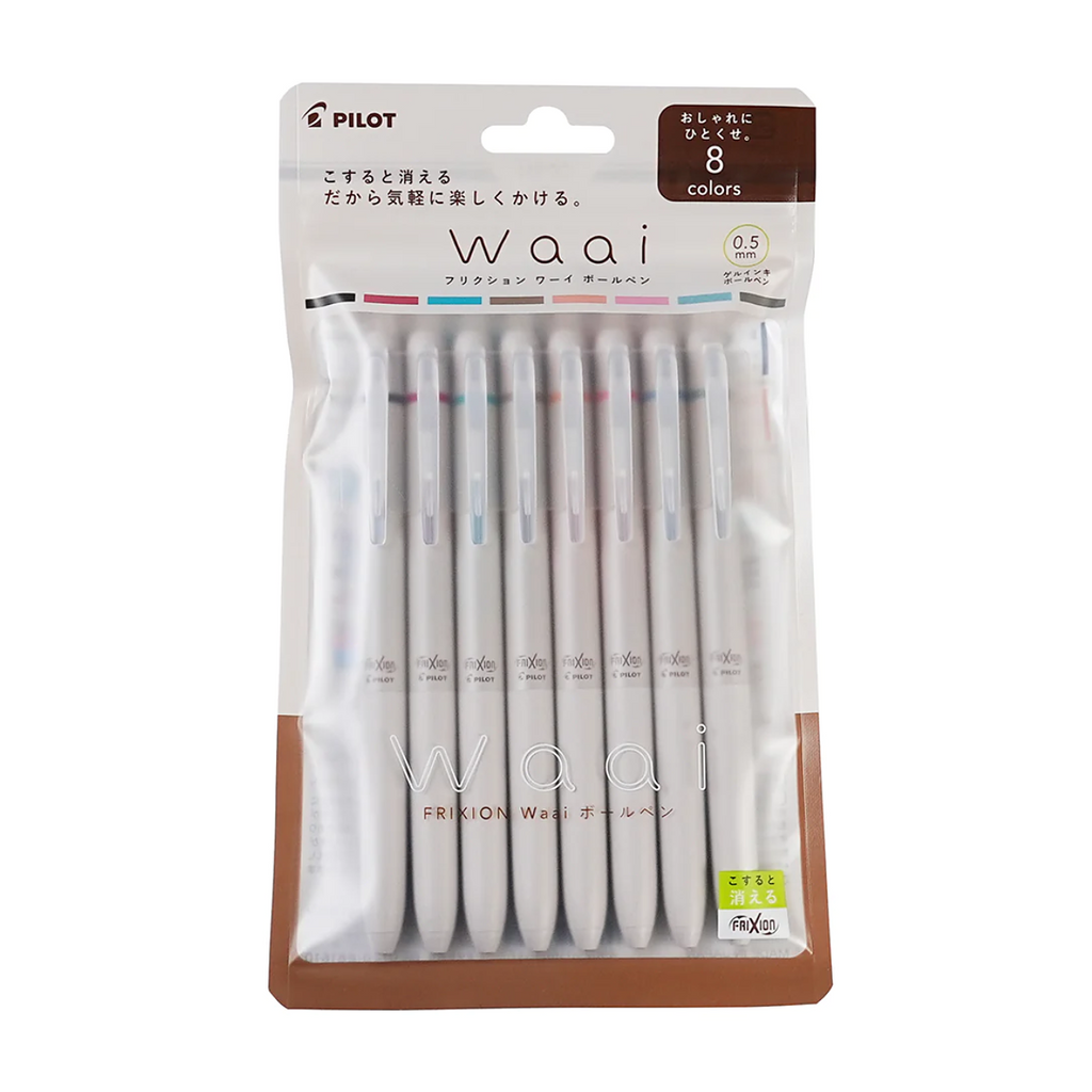 Pilot FriXion Waai Retractable Gel Pen | 0.5 mm - Simple Paper 