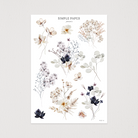 January - Sheet A - Simple Paper