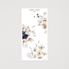 January - Sheet L - Simple Paper