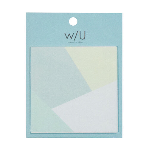 Nakabayashi W/U Series Square Sticky Notes - Simple Paper 