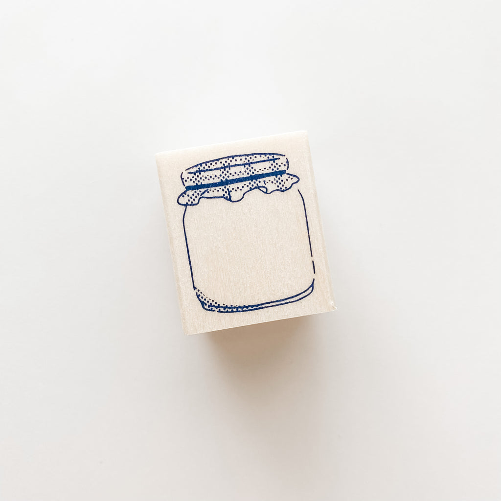 Beverly Stamps - Matsune No Aibou - Jam Jar - Simple Paper 