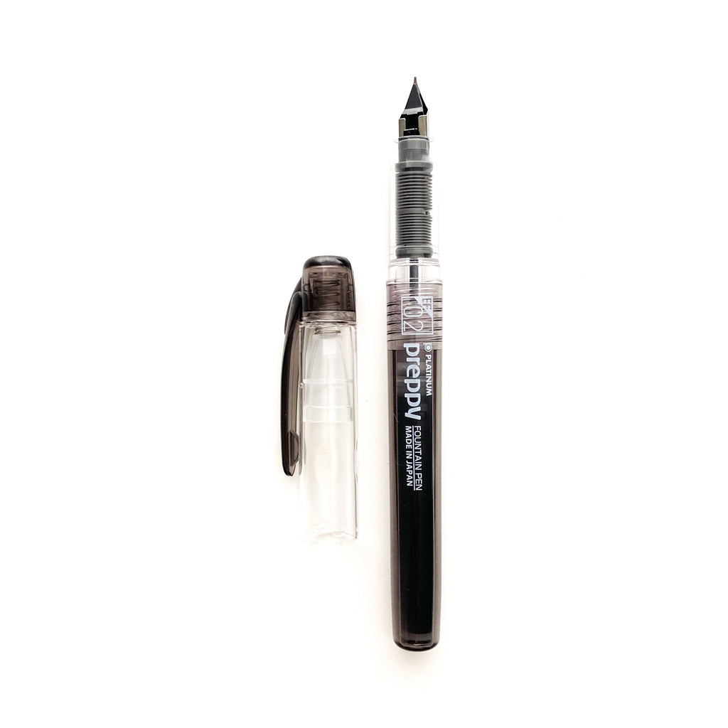 Platinum Preppy Fountain Pen | Black | EF - Simple Paper 