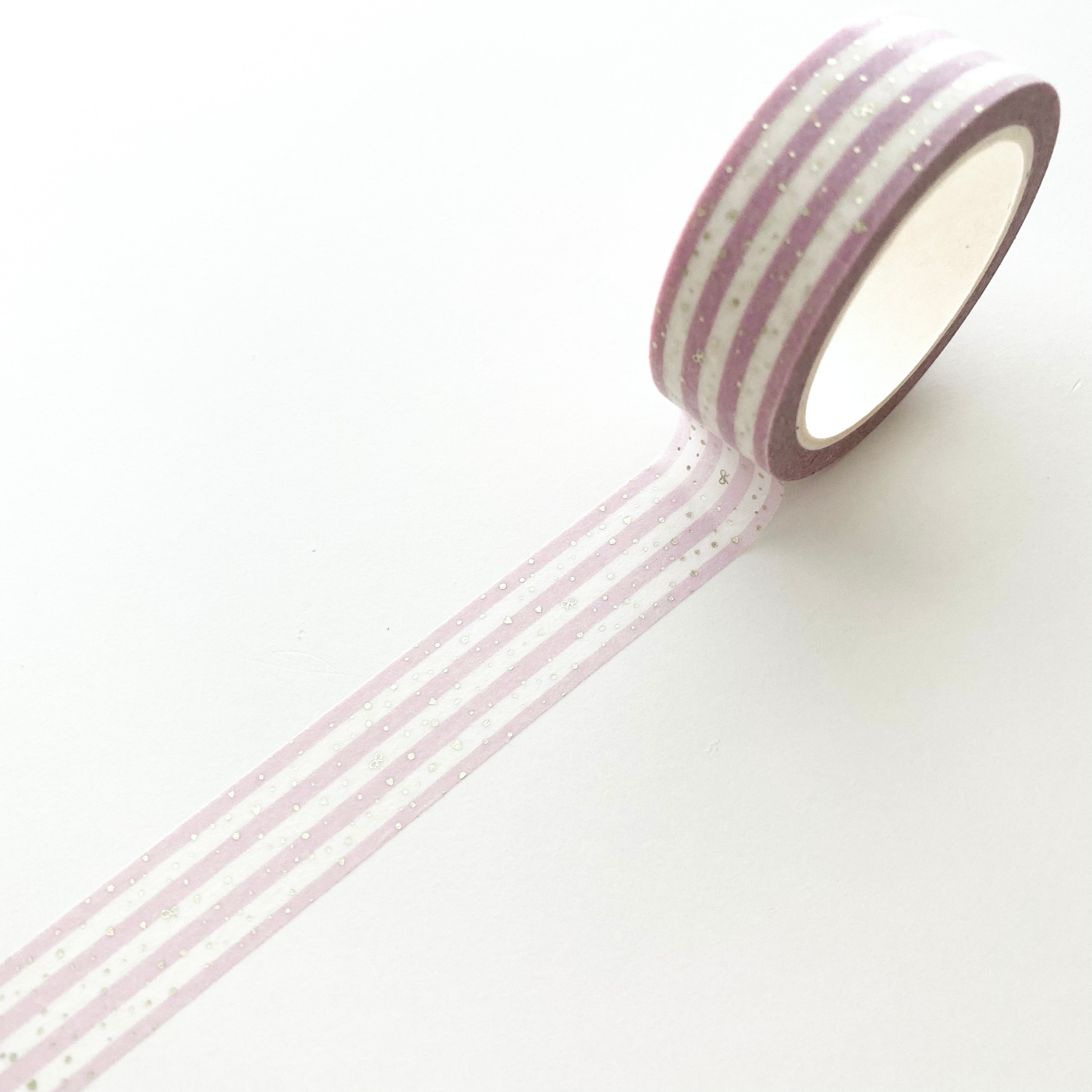 Washi Tape - Stripes Baby Pink - Simple Paper 